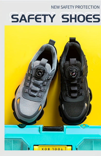 Men's Work & Safety Shoes - Puncture Resistant & Breathable Comfort 176485