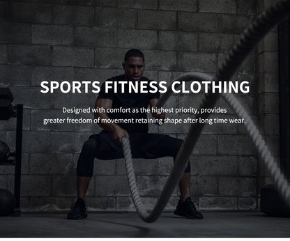 2 Build Men'S Pressure Training Suit-tights, Tights, Suitable For Running And Exercise-basketball Fitness-sports Compression Long-sleeved T-shirt +High Elastic Fast-drying Tights Fitness Kit, Sportswear, Suitable For Spring, Summer
