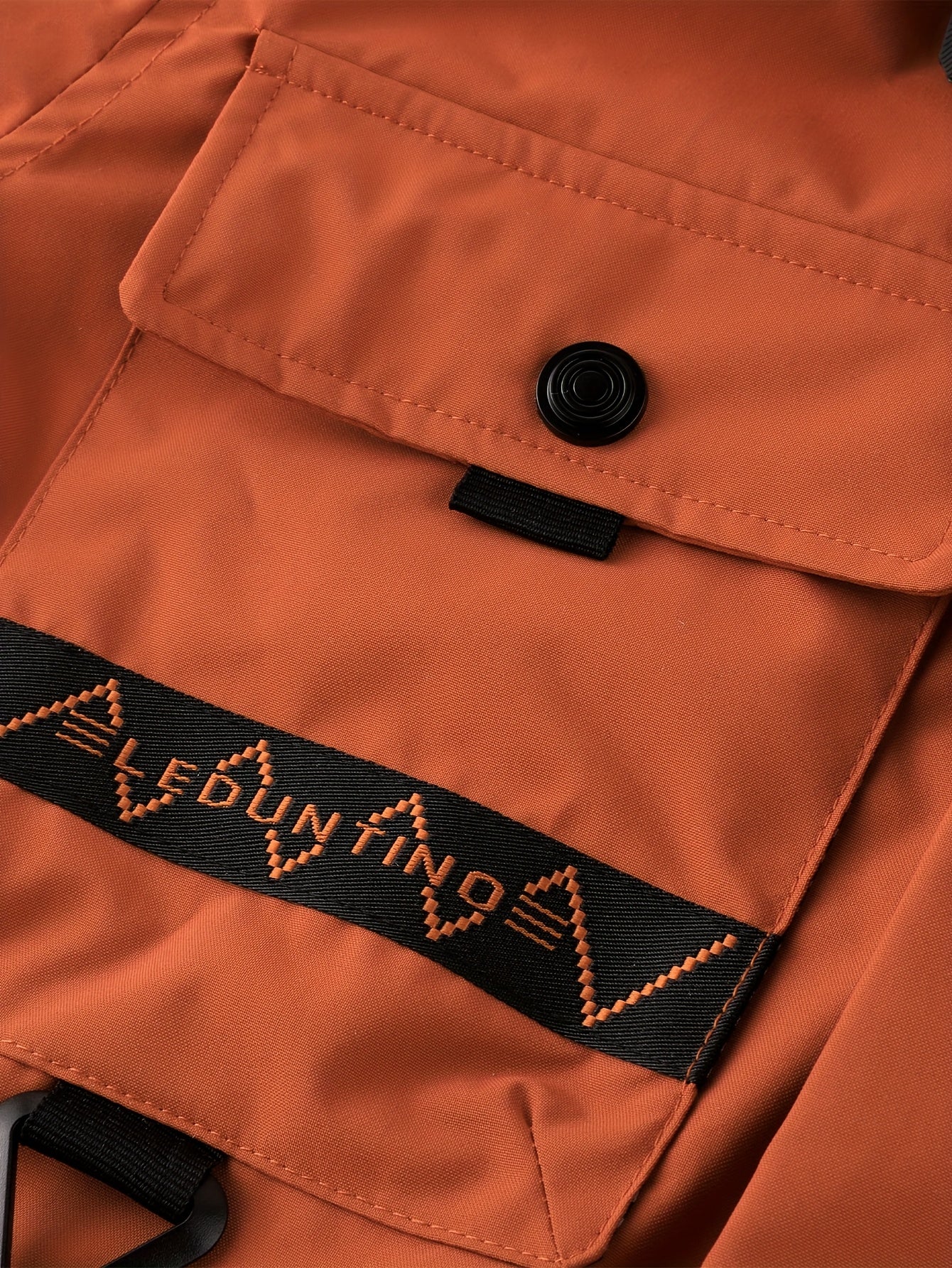 Men's Fashion New Jacket Men's Spring Autumn Thin Casual Multi-Pocket Outdoor Windbreaker Stitching Color Jacket Jacket Men's Removable Hat Windproof Outdoor Jacket Male