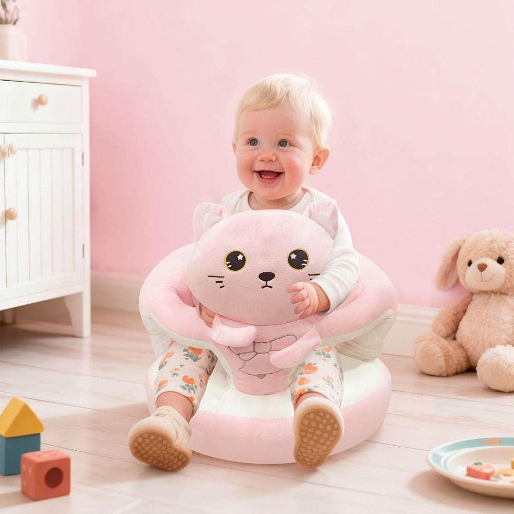 Infant Floor Seat - Plush Back Support Activity Chair