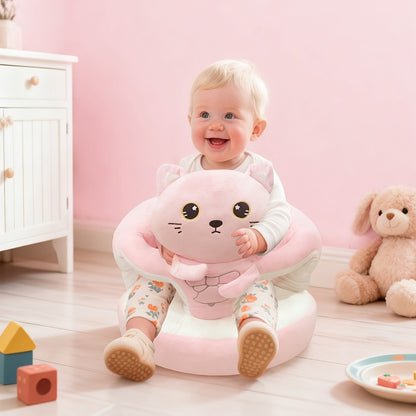 Infant Floor Seat - Plush Back Support Activity Chair
