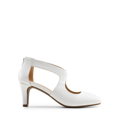 Women's Pumps Closed Pointed Toe Kitten Heels Elegant Party Wedding Dress Shoes for Women Comfortable Cross Strap Wedding Prom Party Stiletto Shoes for Women