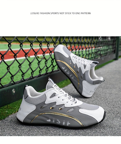 1 Pair of Sports Casual Style Shoes, with Thick Soles and Anti-slip Wear Resistance, Providing Good Cushioning, Shock Absorption and Support, Suitable for Young People Who Fashion Trends When Shopping, Playing Sports and Leisure