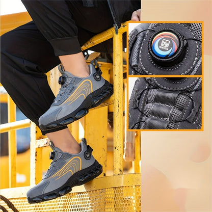 Unisex Work & Safety Shoes - Steel Toe Protection & Puncture Resistant