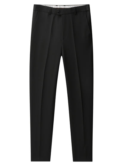 Latest Men's Solid Color Suit Two-Piece Suit Peaked Lapel Double-Breasted Four Seasons Men's Business Suit Formal Business Casual Wedding Dress