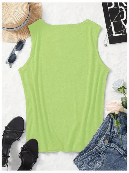 White + Black + Grass Green Polyester Floral V-Neck Clothing & Accessories - product view 4