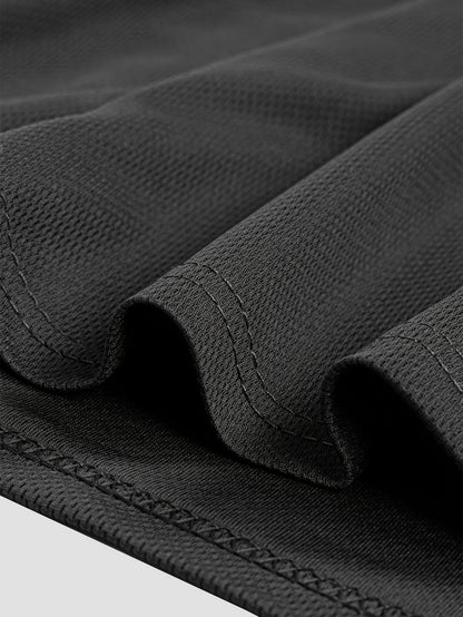 Men's Solid Color Performance T-Shirt - Crew Neck Style 8549