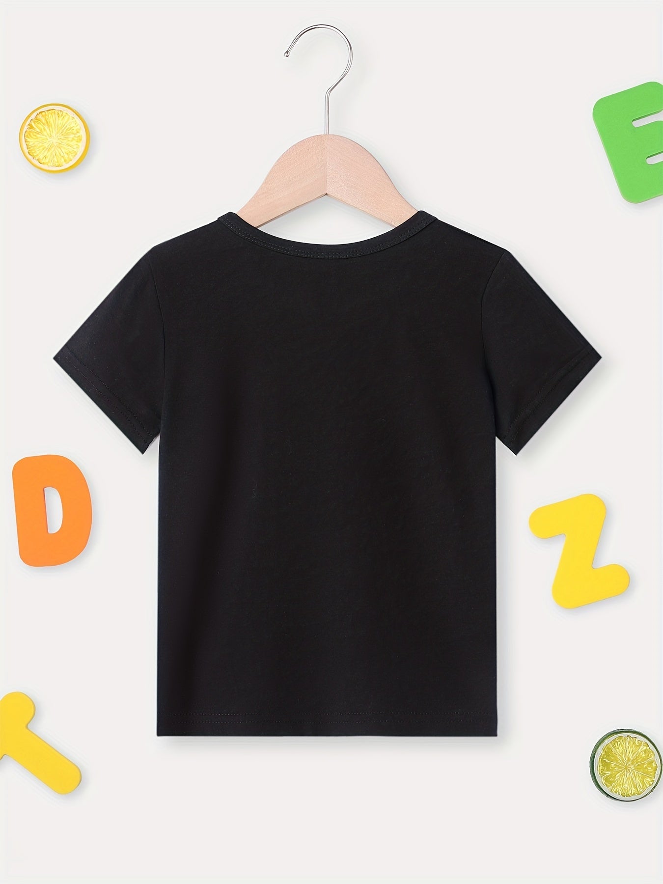 Girls' T-Shirt with a Wildflower Print from Three-Nager
