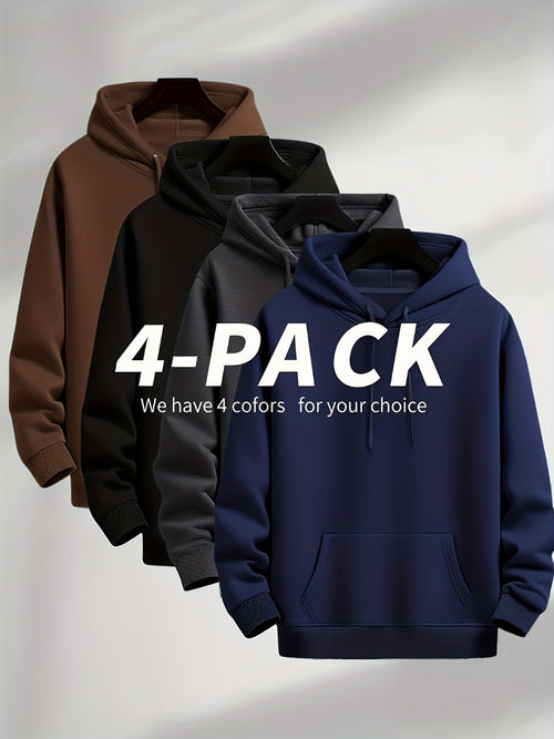 Men's Solid Color Sweatshirt - Regular Fit