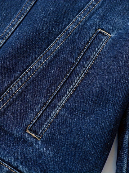 Men's Versatile Denim Pullover Coat Everyday 037