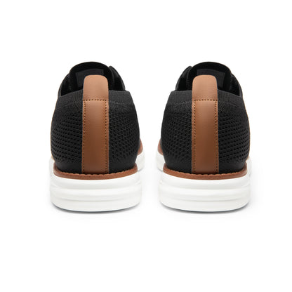 Bruno Marc Men's KnitFlex Breeze Mesh Sneakers Oxfords Lace-Up Lightweight Casual Walking Shoes
