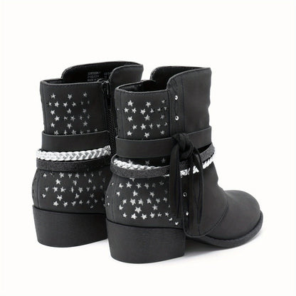Girls Boots - Non-Slip Sole & Slip-On 735653
