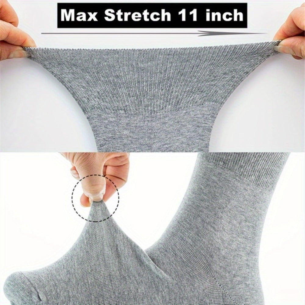 Men's Wide-Tube Socks - 4-Pair Pack - Loose-fit wide-tube design with arch support