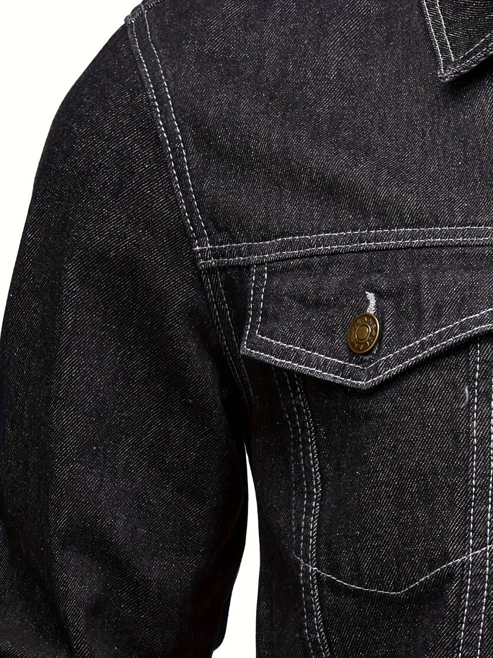 Men's Versatile Denim Pullover Coat Everyday 037