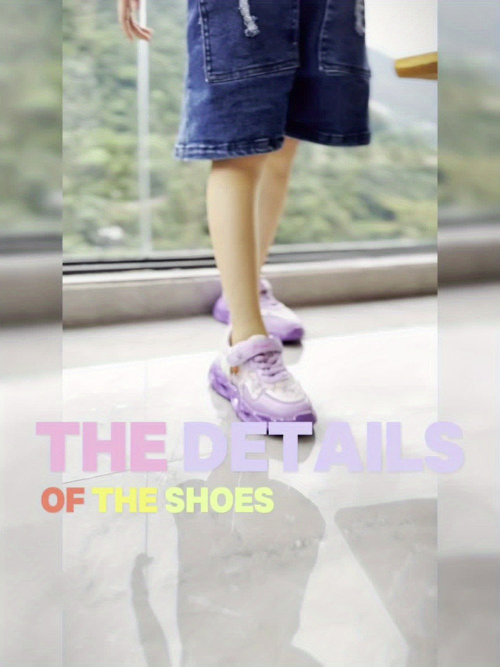 Girls Sneakers - Breathable Mesh & Non-Slip Sole 490469