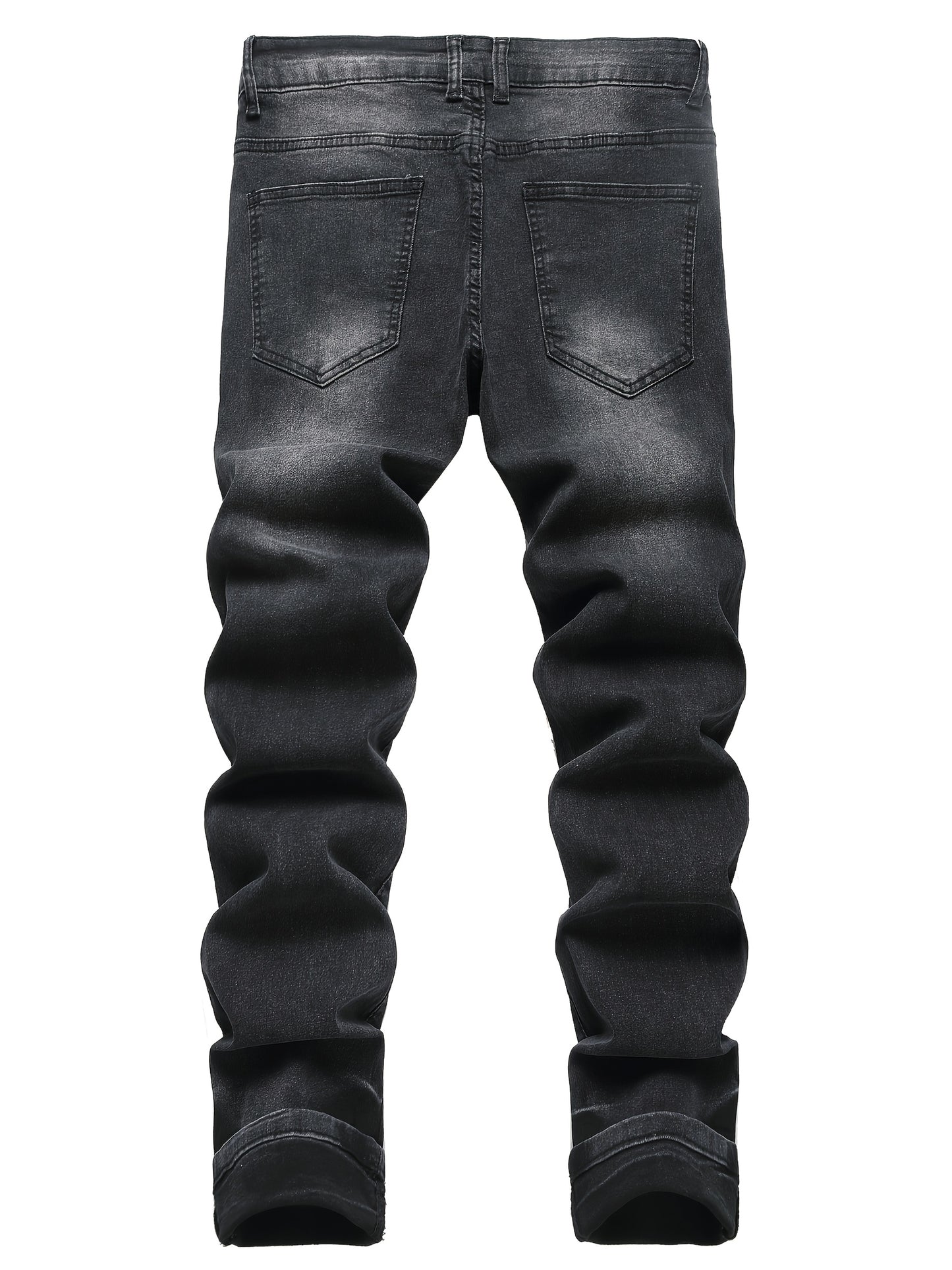 Ripped Stretchy Jeans That Are Stylish And Modern, Perfect for Casual Outings And Versatile Enough for Various Occasions