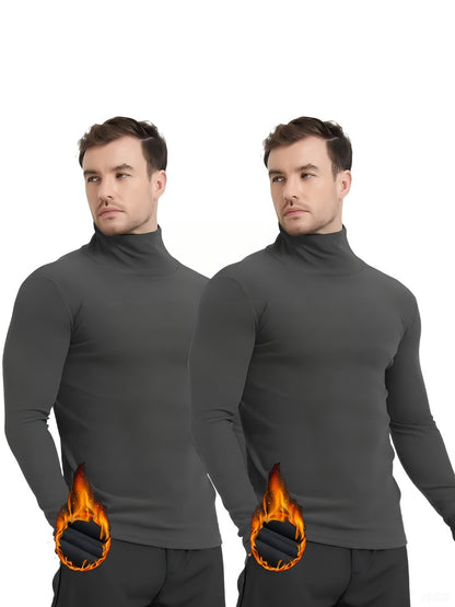 Men's Solid Color Performance Shirt - Long Sleeve 426725
