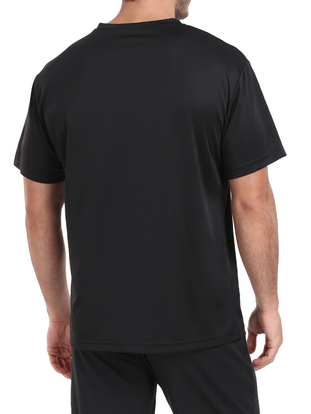 Men's Performance T-Shirt - Crew Neck Short Sleeve 648997