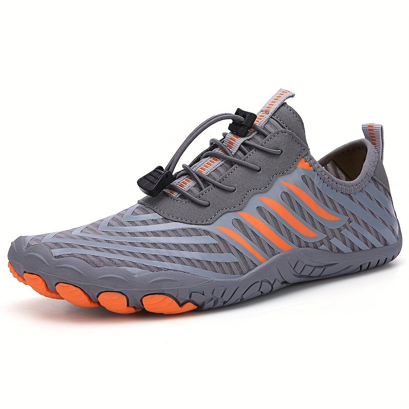 Lightweight Casual Wading Footwear for Men, Designed to Be Breathable And Quick-Drying, Featuring a Non-Slip Barefoot Design Suitable for Outdoor Beach Activities, Surfing, And Water Sports