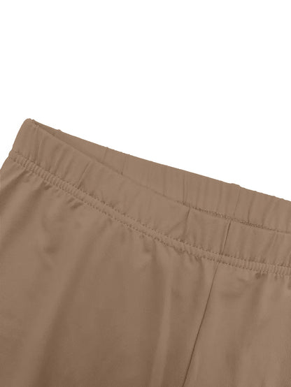 Women's Black Polyester V-Neck Shorts - product view 32