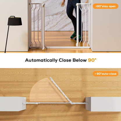 Baby Safety Gate - 5-62 Stairs Height Auto