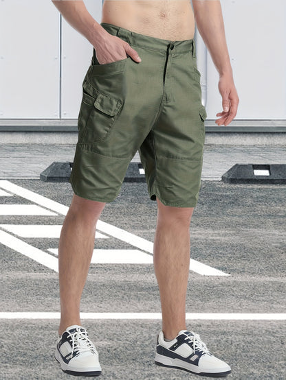Men’s Cargo Shorts, Breathable Quick Dry Tactical Work Pants with Multi-Pocket Design