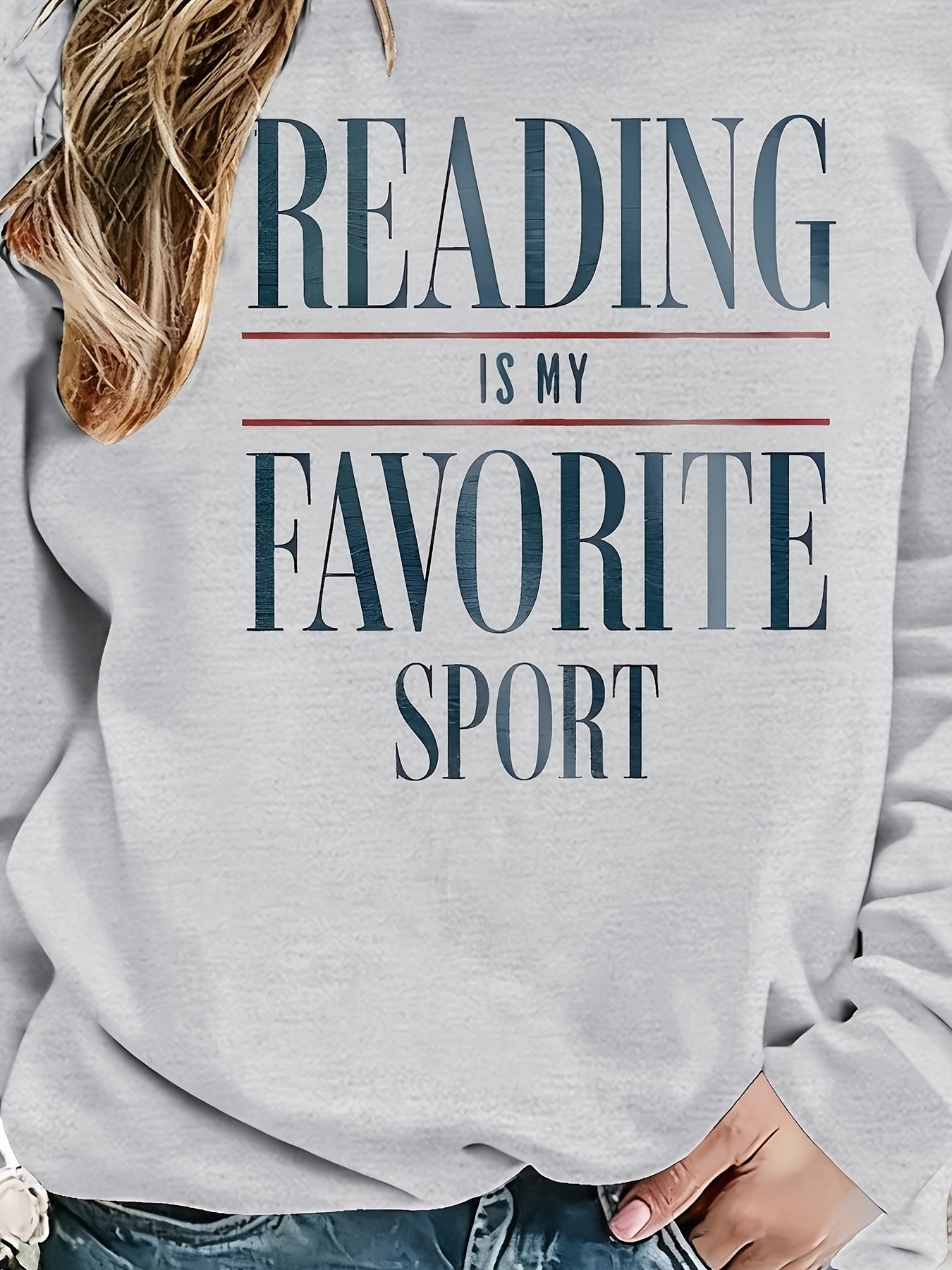 Reading Is My Favorite Sweatshirt, Vintage Reading Sweatshirt, Book Lover Gift, Bookish Sweatshirt, Bookworm, Reader Gift, Book Sweatshirt, Fall Cothes