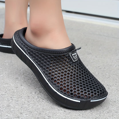 EVA Solid Color Sandals, Slip-On Breathable Beach Shoes, Comfortable And Stylish for Summer Outdoor Activities, Women Shoes