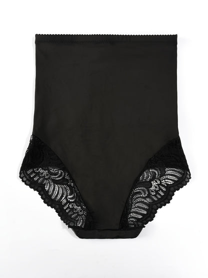 [Waist Compression Pants] Women's Waist Compression Pants Designed to Enhance The Hips, Featuring a Corset Style And Lace Details, Aimed at Reducing Waist Size And Providing Support