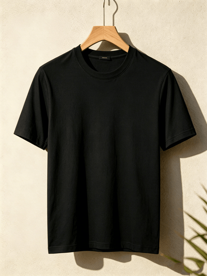 Men's HY01-Black-3pcs V-Neck Slim-Fit T-Shirt - product view 31