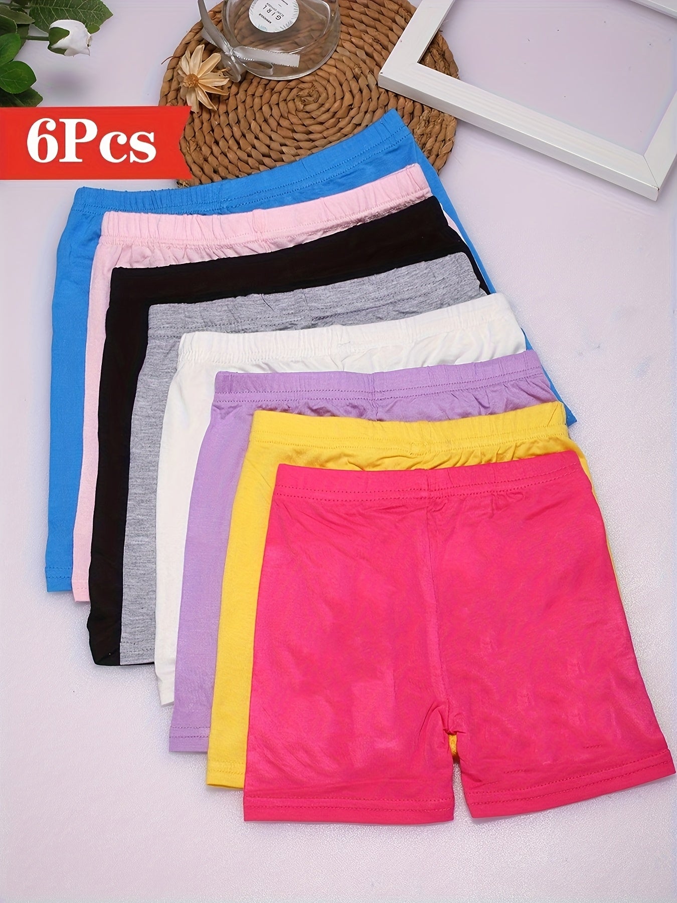 Girls' Mixed Color(6pcs) Knit Pants - product view 4