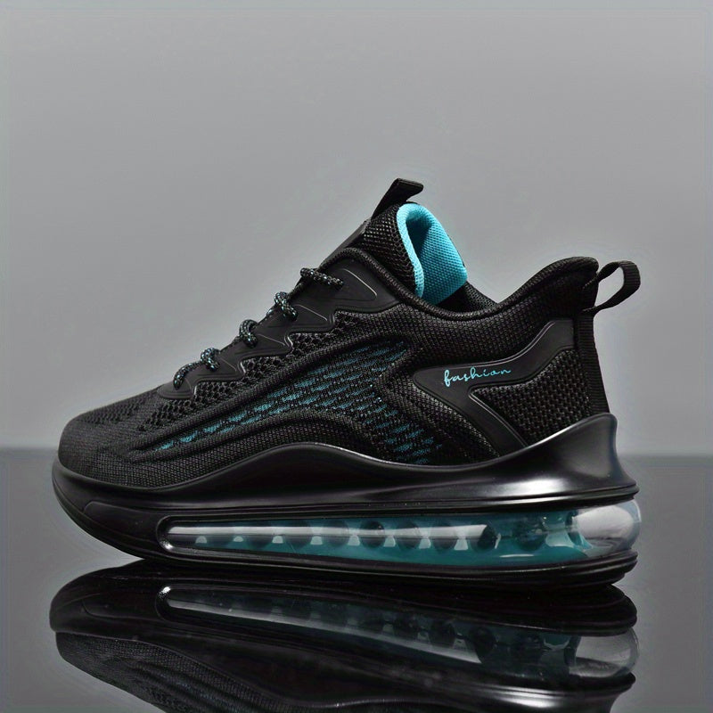Men's Sneakers, Fashionable Lace Up, Lightweight Anti Slip And Shock-absorbing Air Cushion, Comfortable And Breathable Men's Shoes, Fitness Tennis Shoes, Running Shoes For Men, Work Boots For Men,