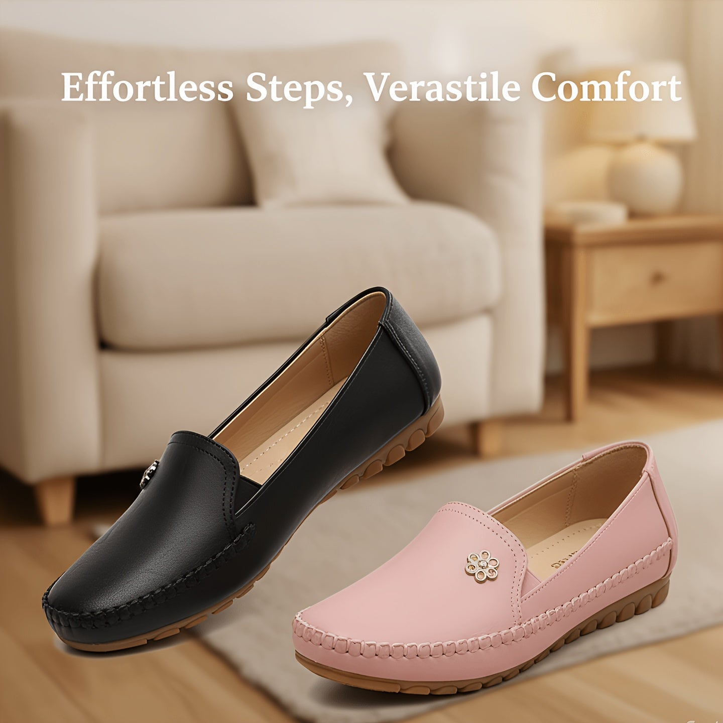 Sneakers, Womens Supportive Comfort Shoes Lightweight Stylish Walking Shoes for Daily Wear Work Travel Casual Use