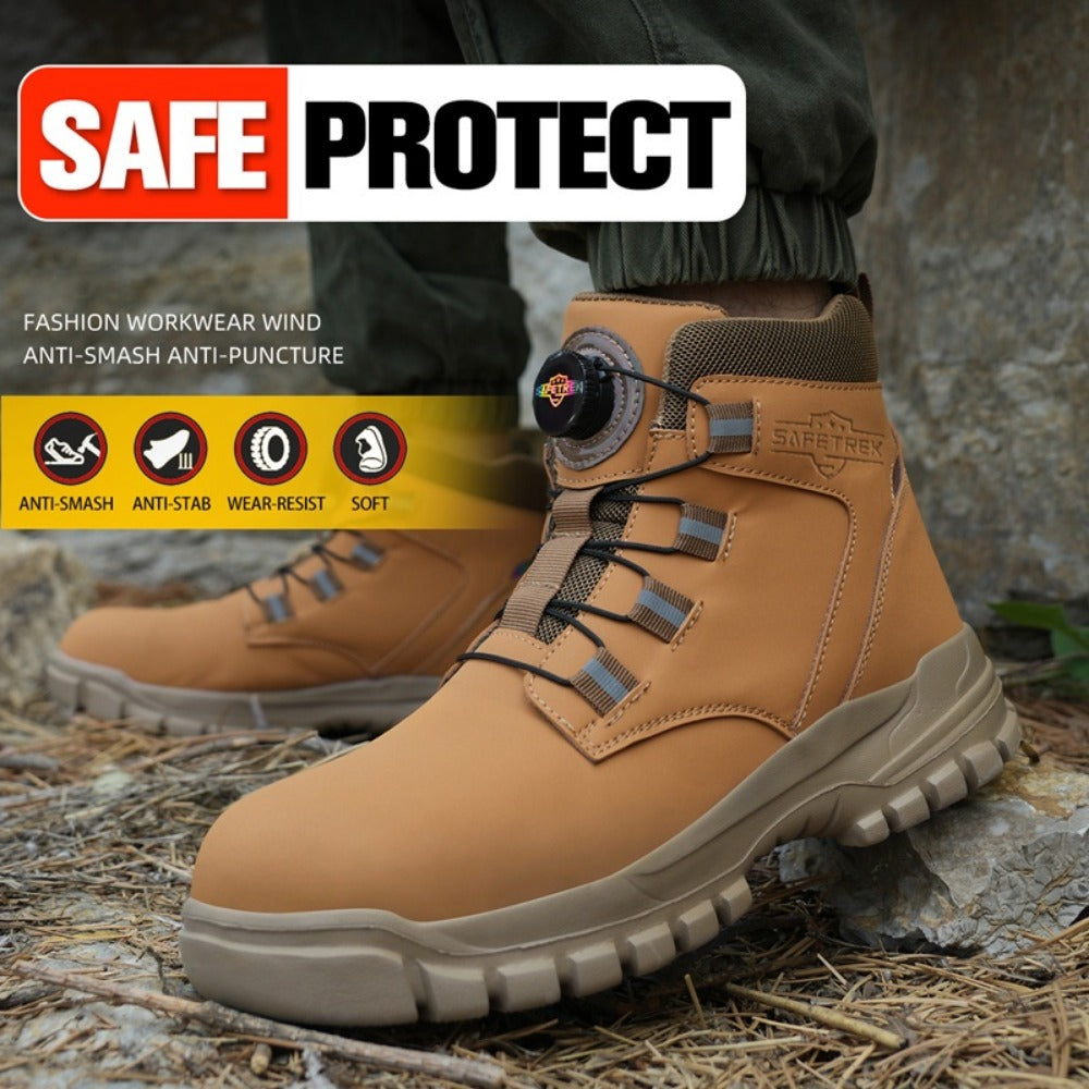 Unisex Work & Safety Shoes - Steel Toe Protection & Puncture Resistant 373093
