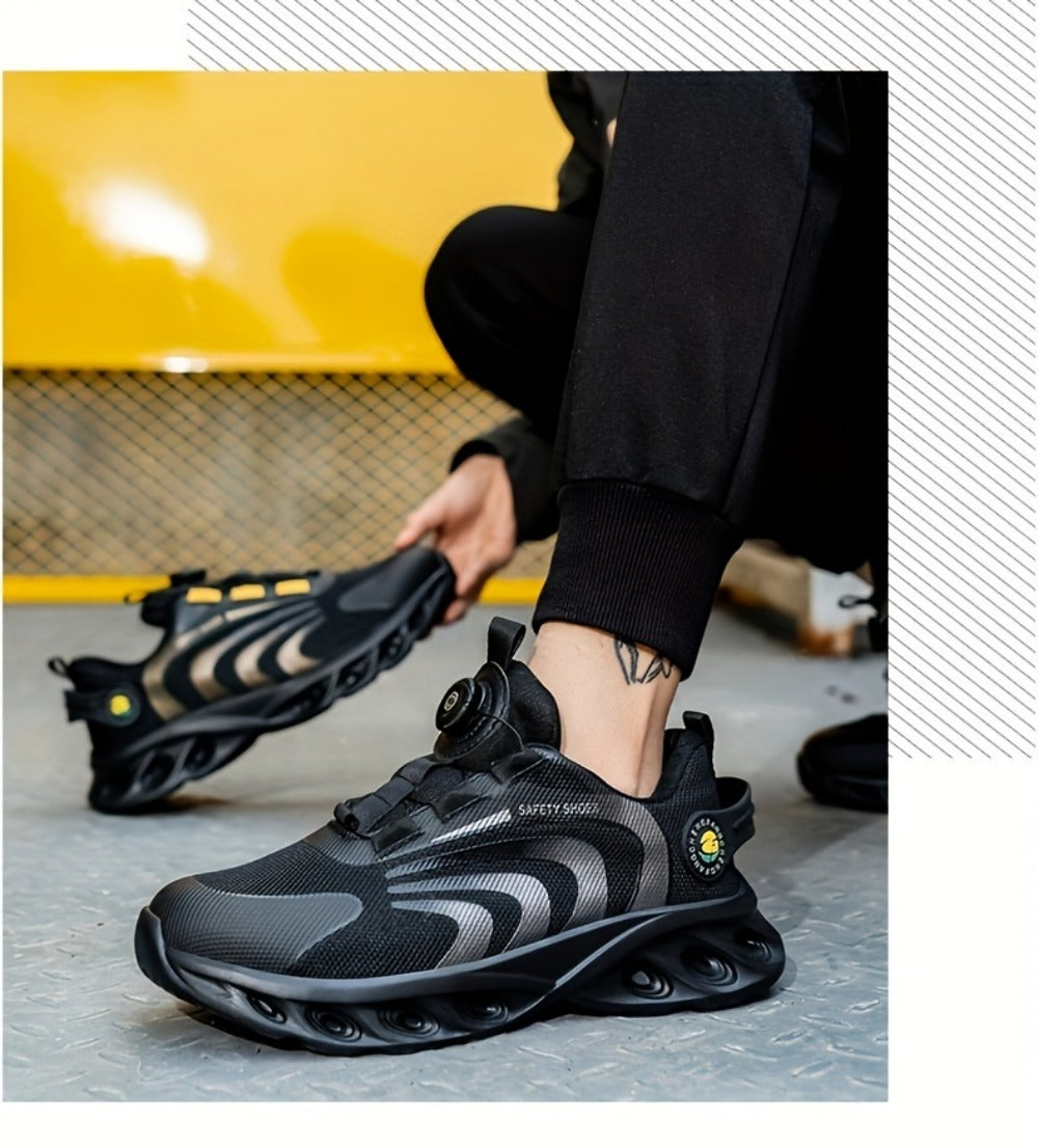 Unisex Work & Safety Shoes - Puncture Resistant & Slip-On 856485