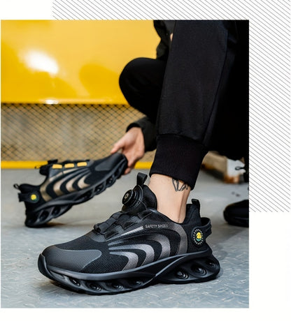 Unisex Work & Safety Shoes - Puncture Resistant & Slip-On 856485