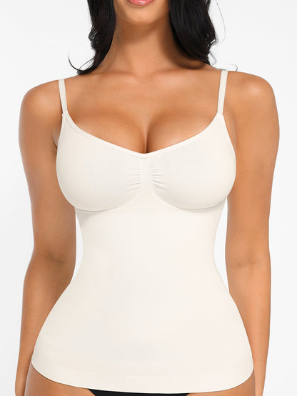 Womens Shapewear Tank Top Tummy Control Compression Cami Tanks Slimming Camisole Tops Shaping Shaper