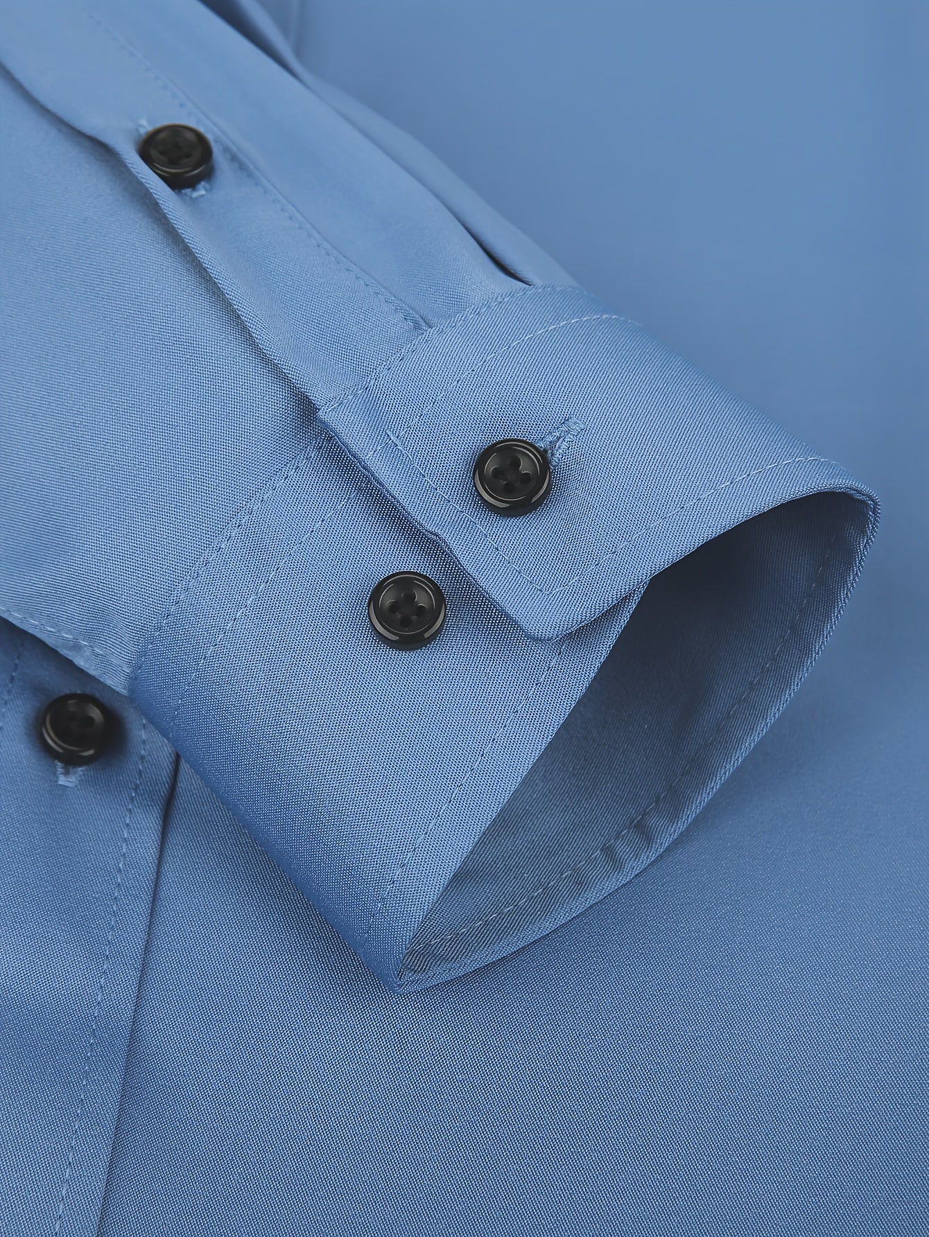 Men's Cufflink Shirt 2026 Spring/Summer French Cuff Shirt Breathable, Stretchy, Wrinkle-Resistant Business Casual Easter Gift Suitable for Men, Husband, Father Holiday Cruise Essential Short-Sleeve Shirt Summer Top Formal Dress Shirt