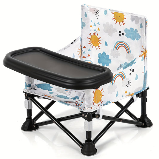 Foldable Baby Dining Chair - Portable Tray Seat – main product image