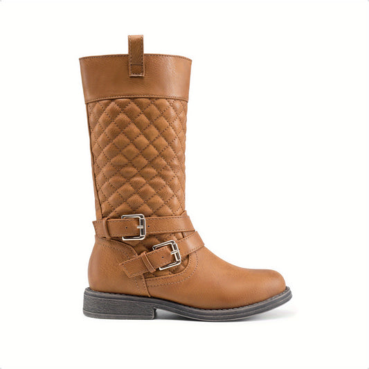 Girls Boots - Comfort Fit – Black / Dark Brown – main product image