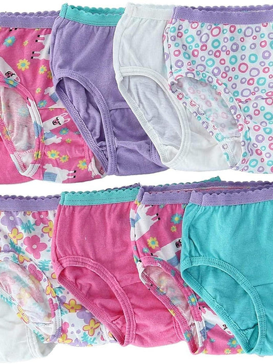 Girls' Briefs - 10-Pack Assorted Cotton – main product image