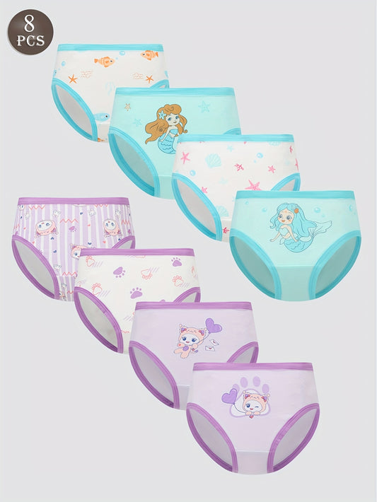 Girls' Briefs - 8-Pack Animal Print – main product image