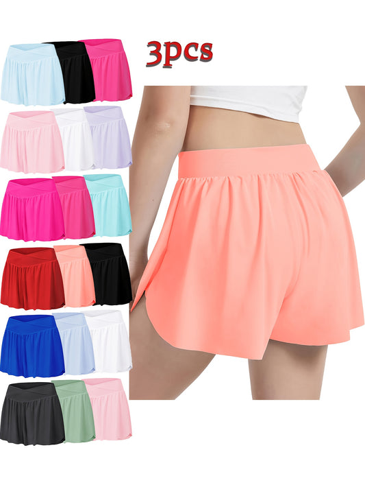 Girls' Butterfly Shorts – Black option – main product image