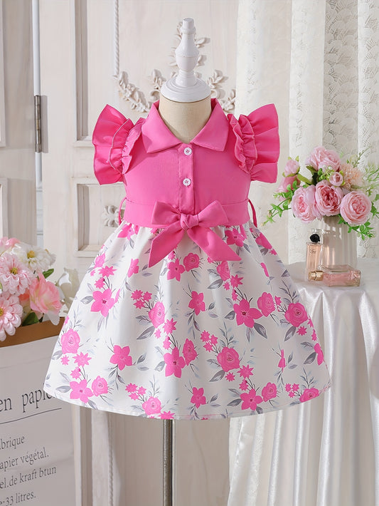 Girls' Casual Dress - Short Sleeve Summer – main product image