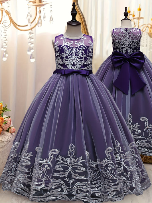 Girls' Floral Dress – main product image