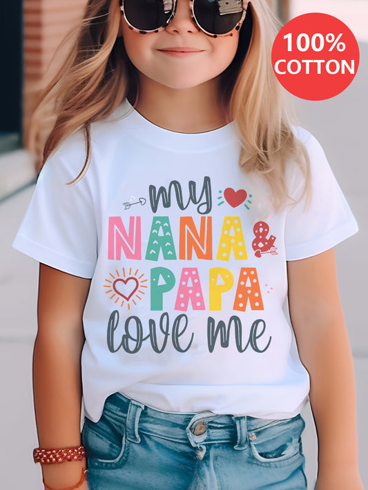 Girls Graphic Print T-Shirt - Short Sleeve – main product image