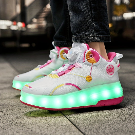 Girls Roller Shoes - Cushioned Comfort – main product image