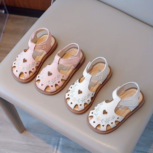 Girls Sandals - Comfort Fit – Beige – main product image