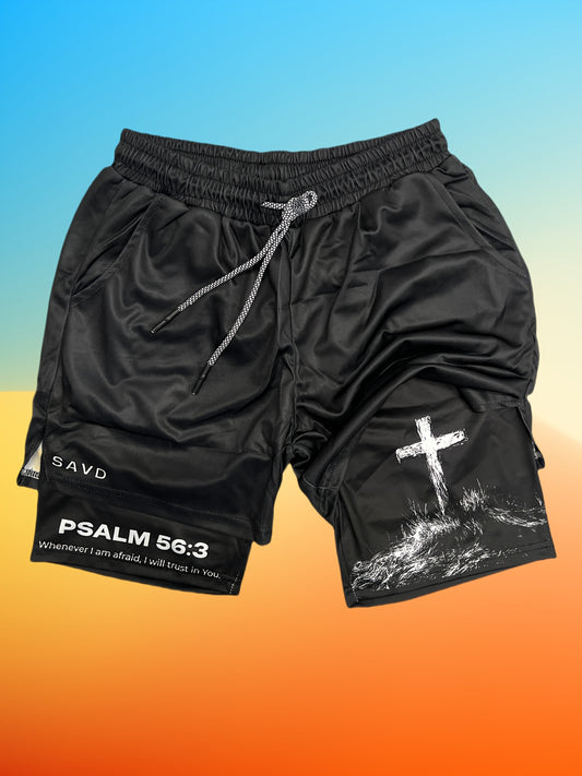 Girls' Shorts Outfit Set - Quick-Dry 2 – Black option – main product image