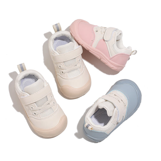 Girls Walking Shoes - Breathable Mesh & Non-Slip Sole – main product image